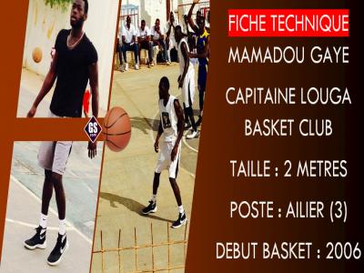 FOCUS : Mamadou GAYE alias Mass capitaine du Louga Basket Club 